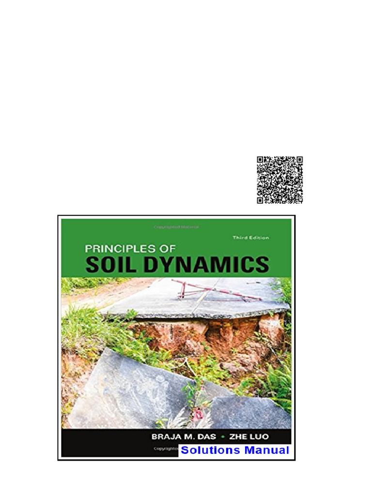 Principles of Soil Dynamics 3rd Edition Das Solutions Manual | PDF
