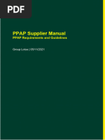 Understanding PPAP Levels 1-5 | PDF