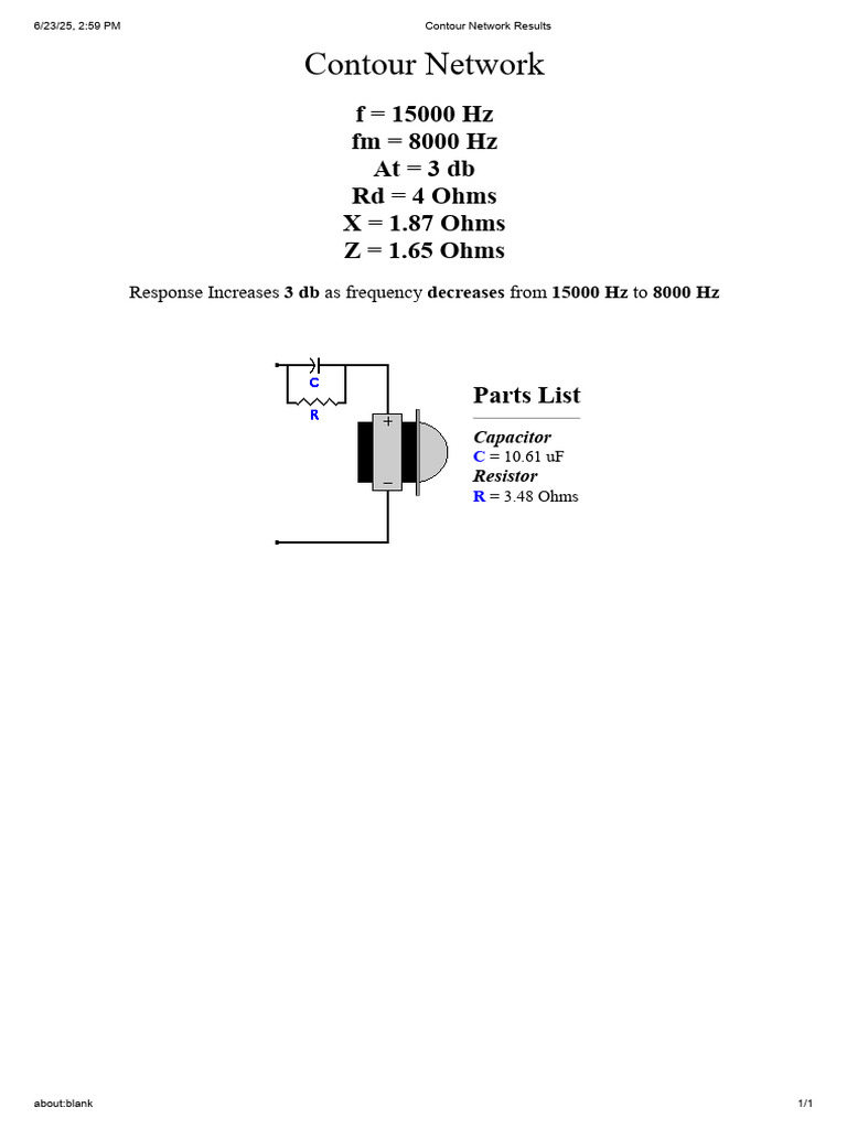 Contour Network Results | PDF