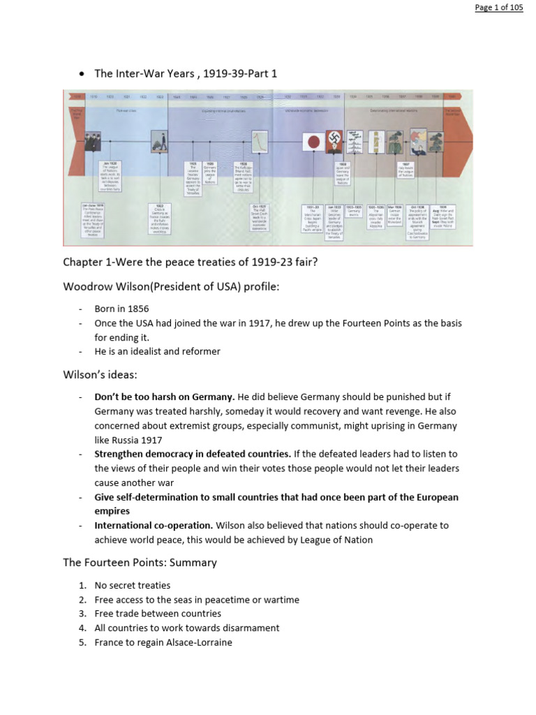 Cambridge IGCSE History (0470) Option B Revision Notes With Germany ...