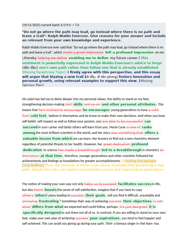 Wrting Task 2 | PDF