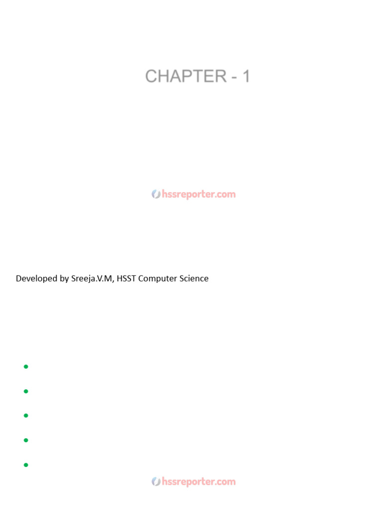 Hssreporter - Com - 01 FundamentalsOfComputer | PDF