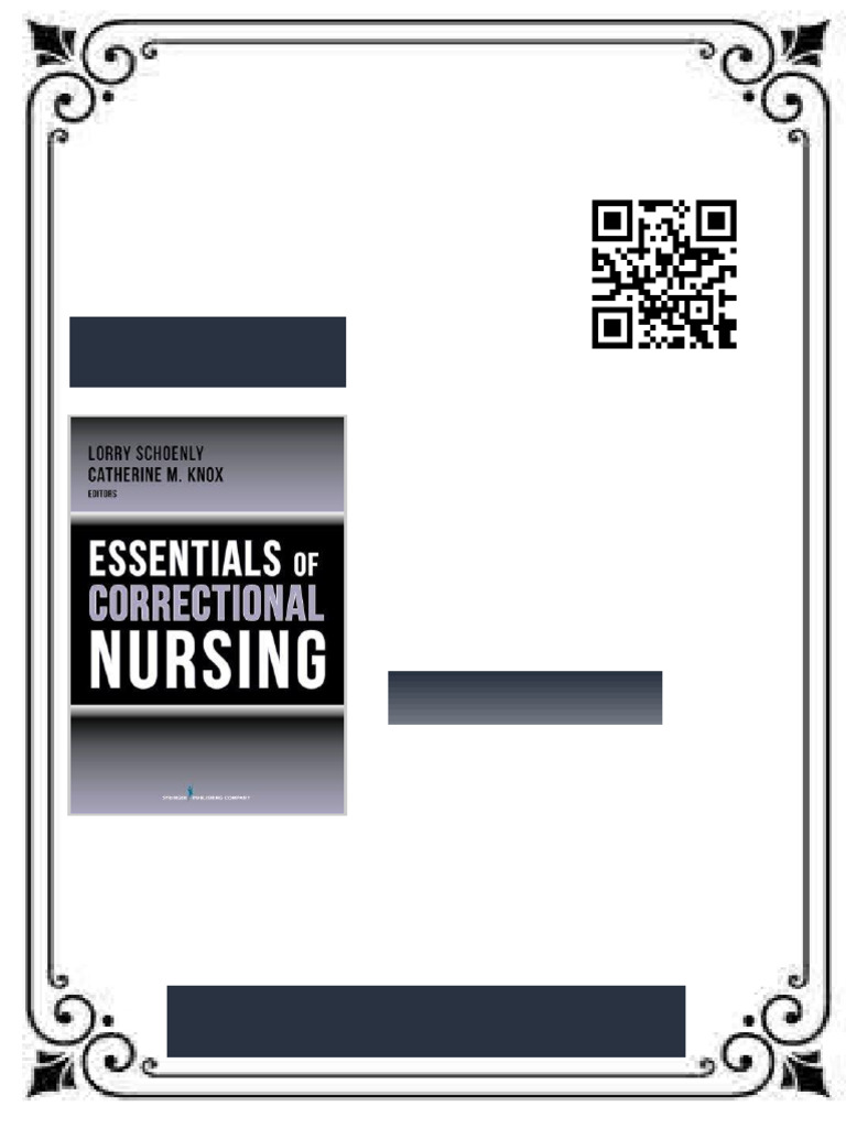 Essentials of Correctional Nursing 1st Edition Full Digital Ebook ...