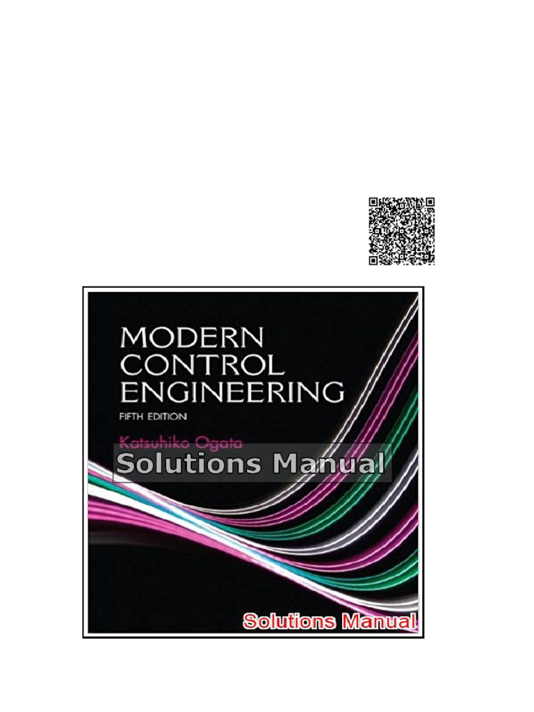 Modern Control Engineering 5th Edition Ogata Solutions Manual | PDF ...