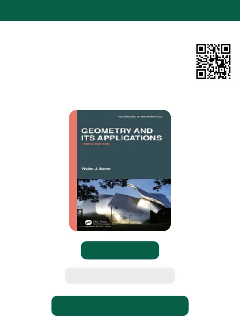 Geometry and Its Applications 3rd Edition Walter J. Meyer Ebook ...