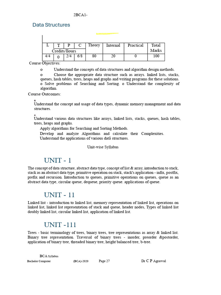 Data Structures | PDF
