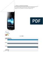 Sony - Xperia Neo L (Price & Specifications) : Click Here