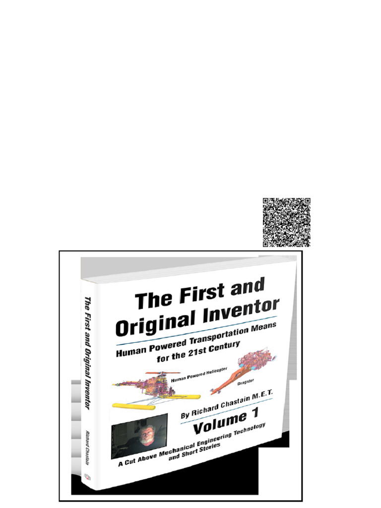 The First and Original Inventor Human Powered Transportation Means For ...