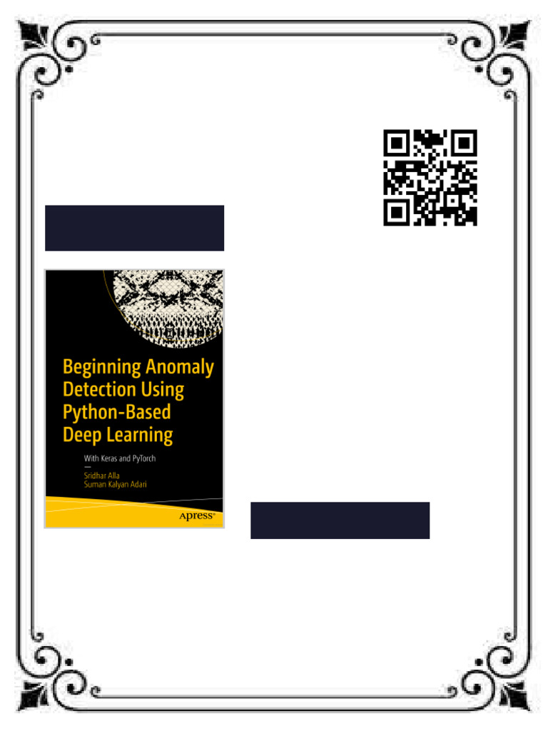 Beginning Anomaly Detection Using Python Based Deep Learning Implement ...