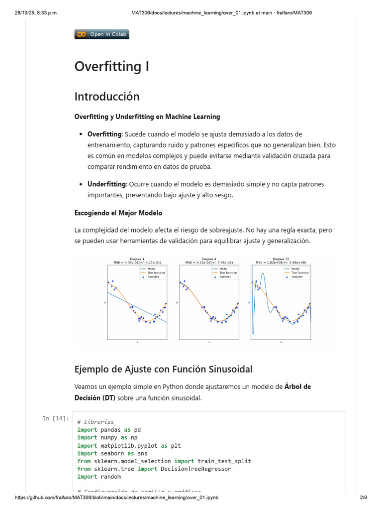 Docs Lectures Machine Learning Over 01 | PDF | Neurociencia ...