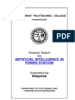 Download Seminar Report_Artificial Intelligence in Power Station by Sowmya Arjun SN101434900 doc pdf