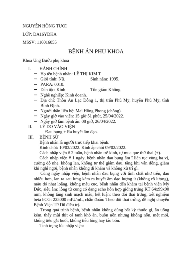 Nguyn HNG Ti-Khoa Ung Bu PH Khoa-116016055-Da16ydka | PDF