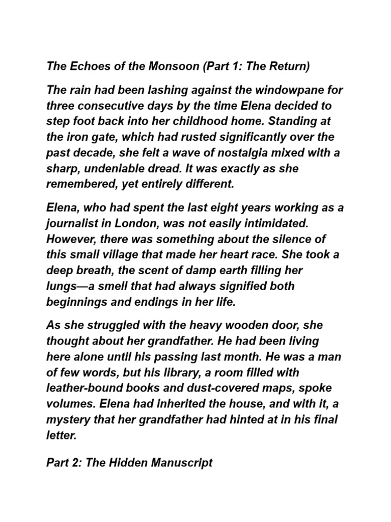 Long Story For B2 Learners | PDF