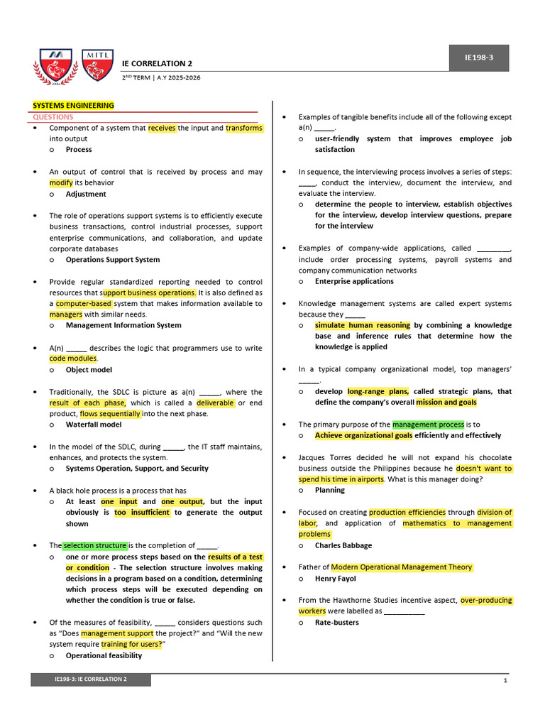 System Engineering With Notes | PDF | Agile Software Development | System