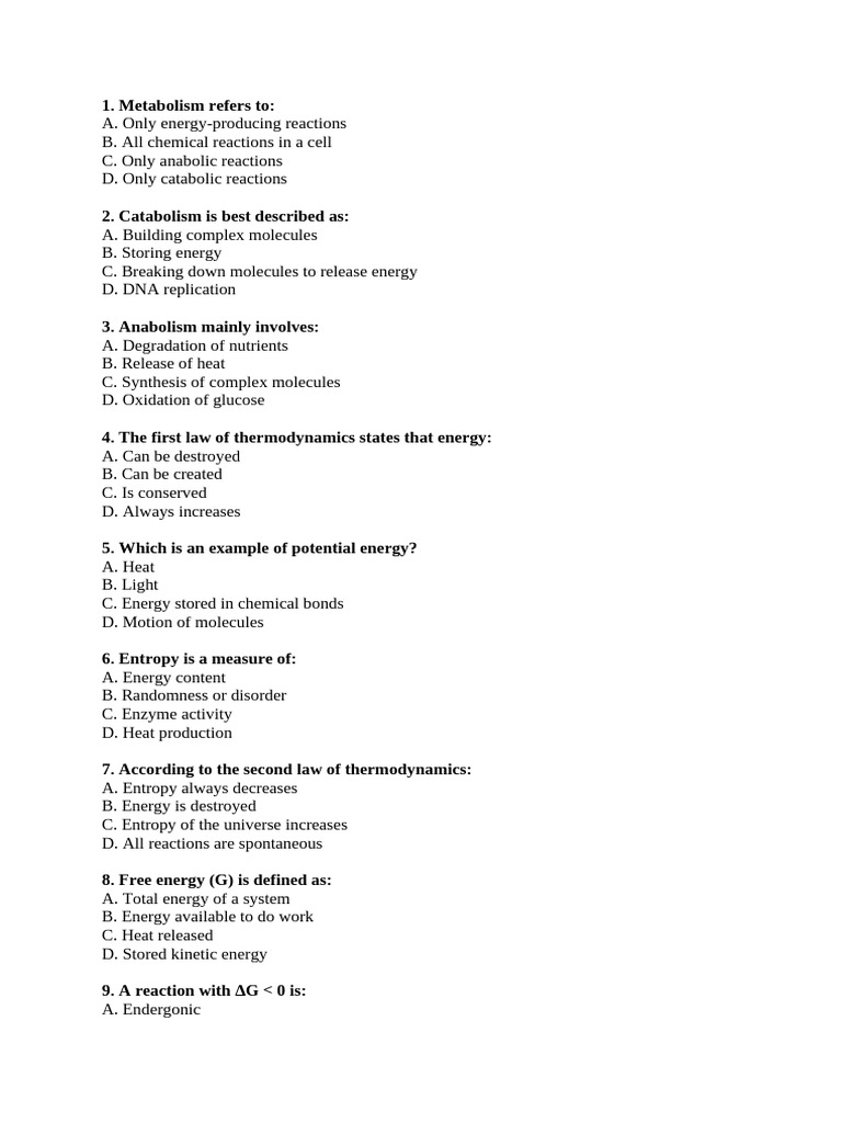 Chapter 4 Cell Biology | PDF