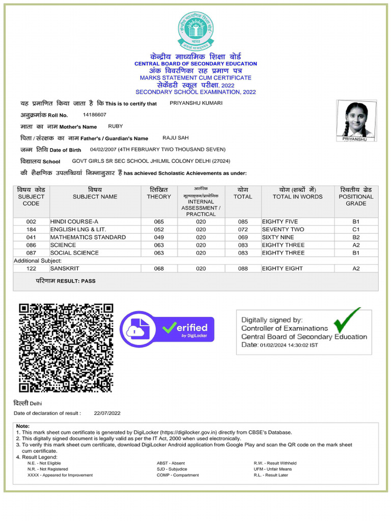 X Class Certificate-Compress | PDF