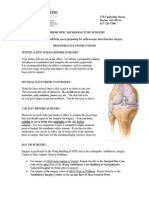 Microfracture Rehabilitation Knee Protocol