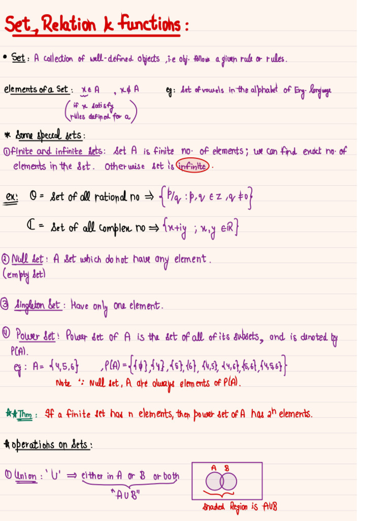 Maths Formula Sheet | PDF