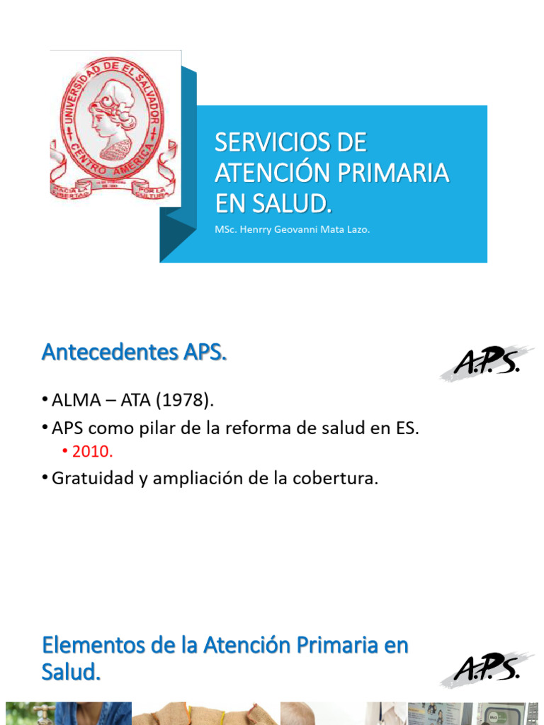Servicios de Atencion Primaria en Salud | PDF