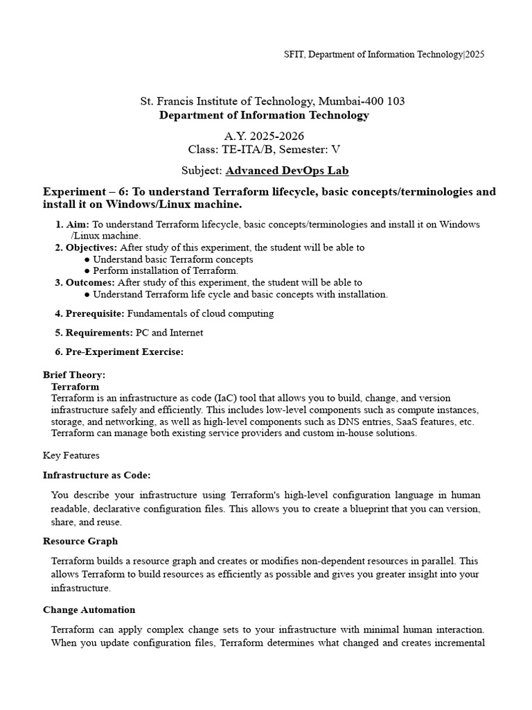 Exp 6 | PDF