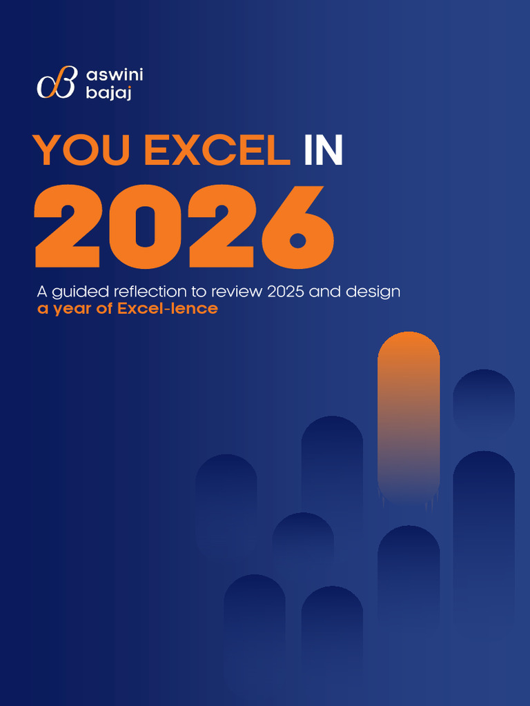 You Excel in 2026 Work Book | PDF