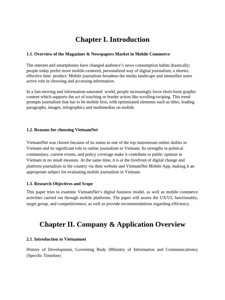 Chapter 1 and Chapter 2 | PDF
