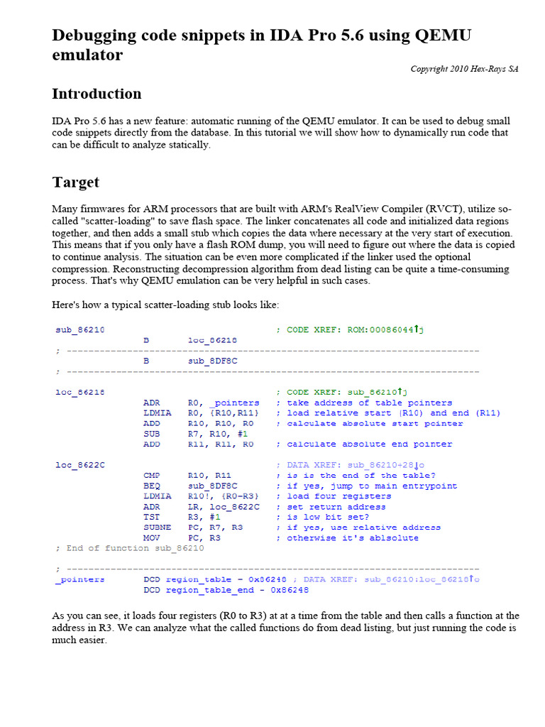 Qemu Debugger Primer | PDF