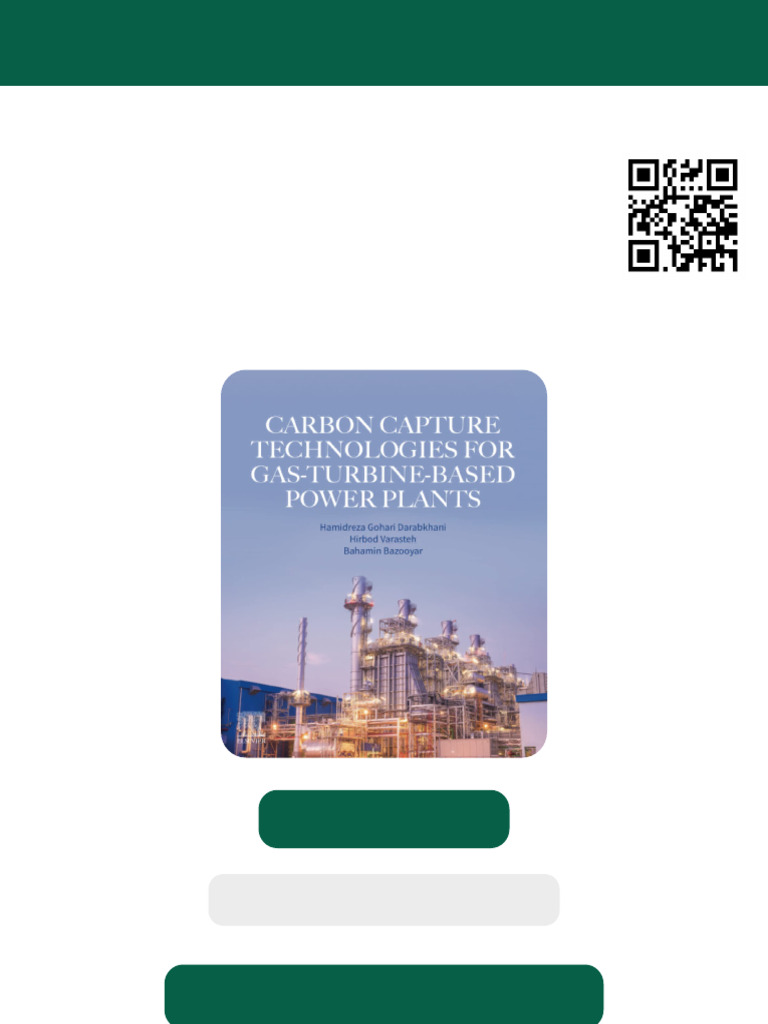 Carbon Capture Technologies For Gas-Turbine-Based Power Plants ...