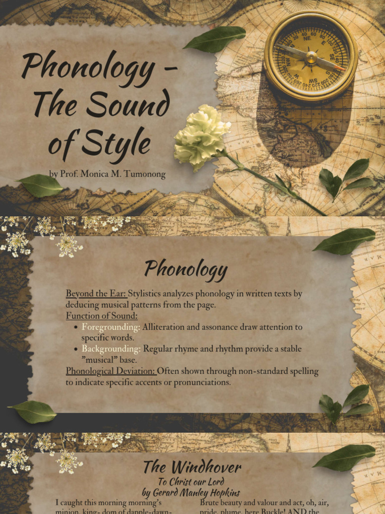 Phonology - The Sound of Style - Compressed | PDF