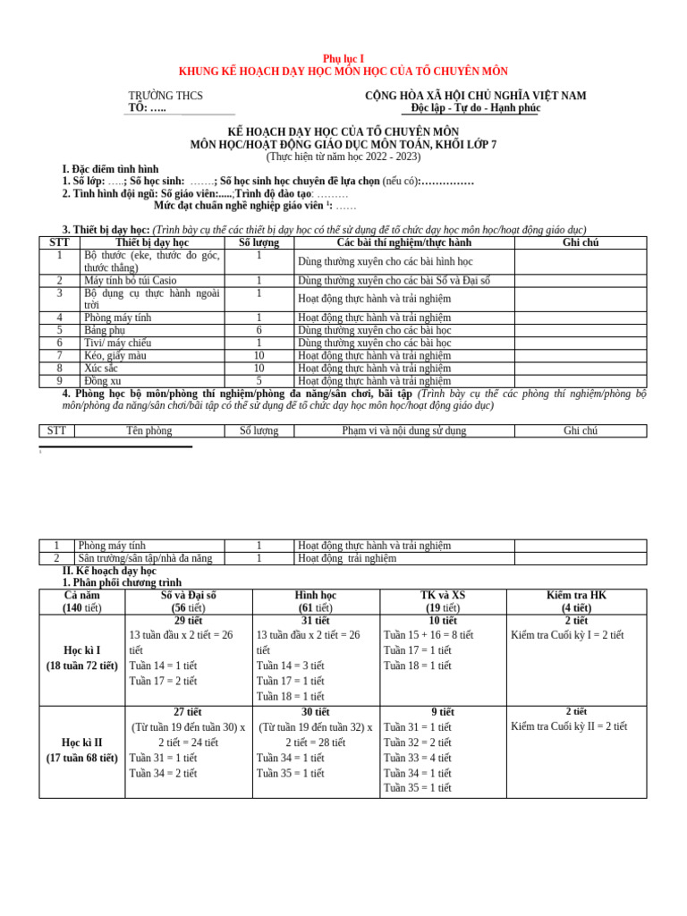 1 Phu Luc 1 CTST 7 | PDF
