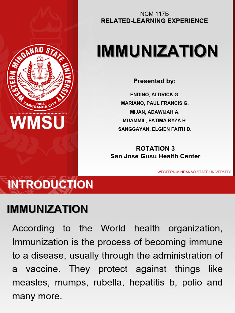 Immunization | PDF