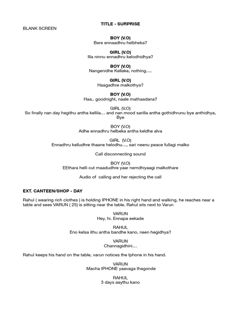 SCRIPT Latest. | PDF