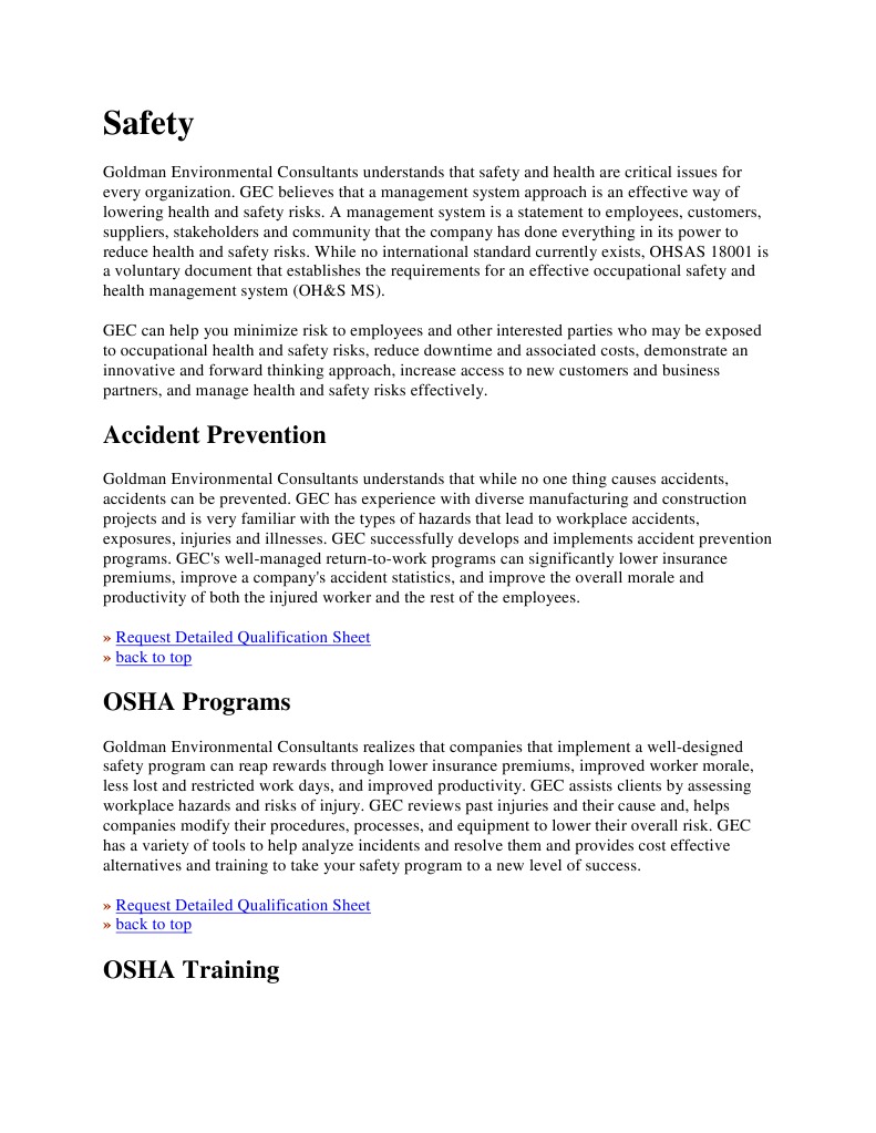 OSHA Accident Prevention Strategies | PDF | Occupational Safety And ...