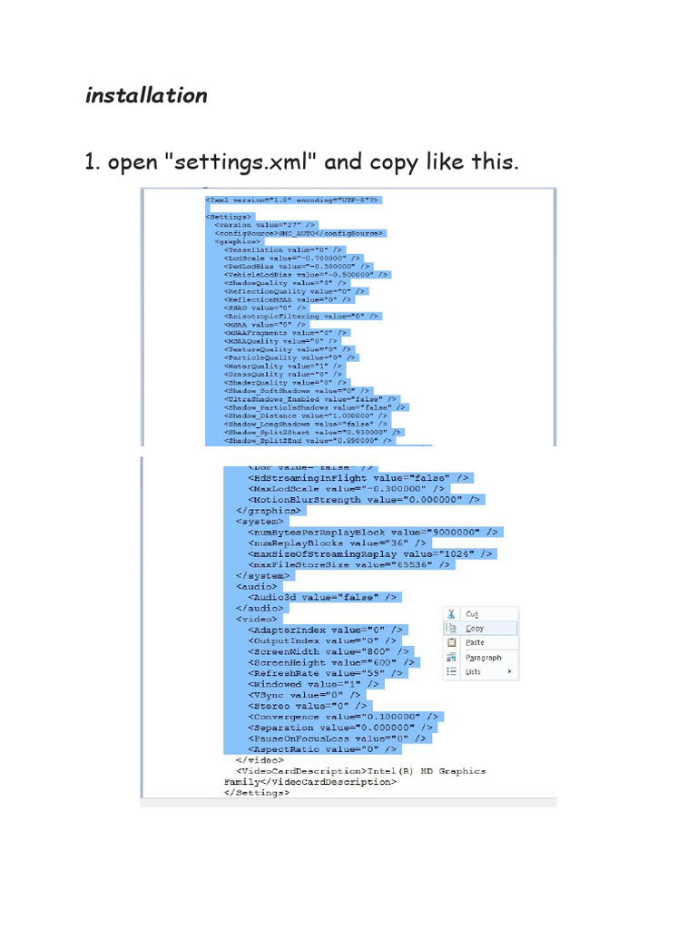 Installation | PDF