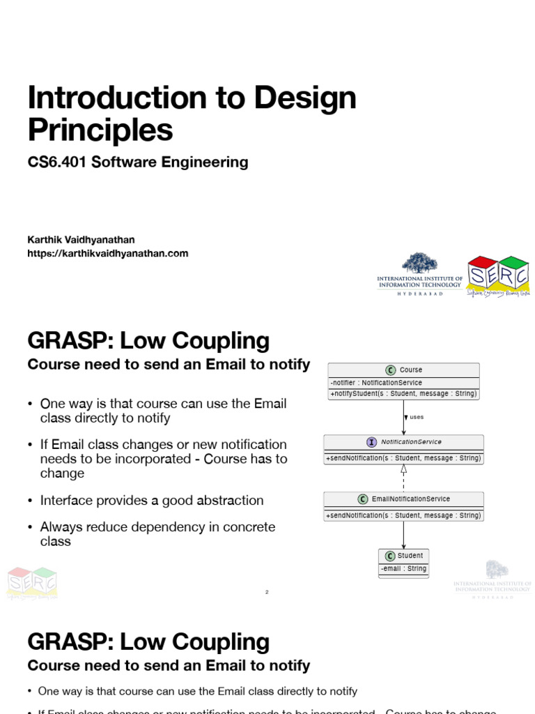 L9 Design Principles Patterns | PDF