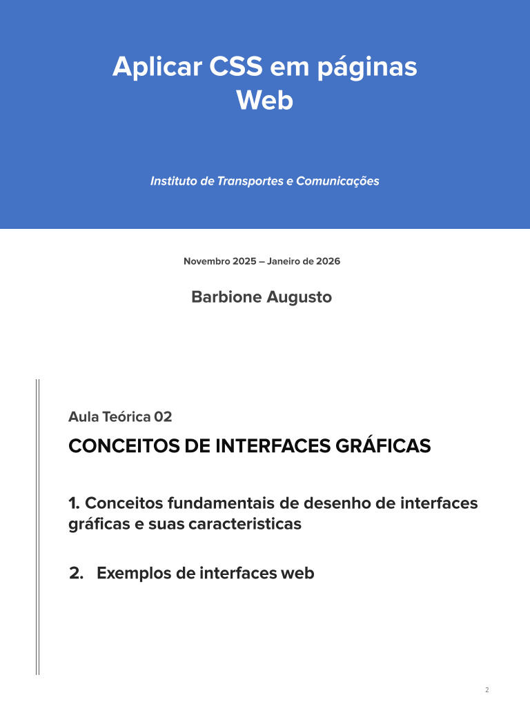 Sem05 Acss t4 Conceitos Interfaces | PDF