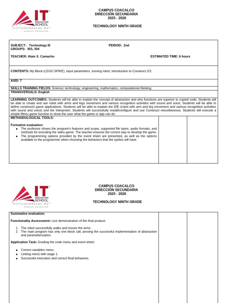 5 Technology III Weeks 9 & 10 | PDF
