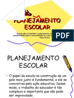 Planejamento escolar: ensino e aprendizagem