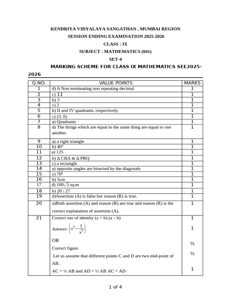 MS Ix Maths See | PDF