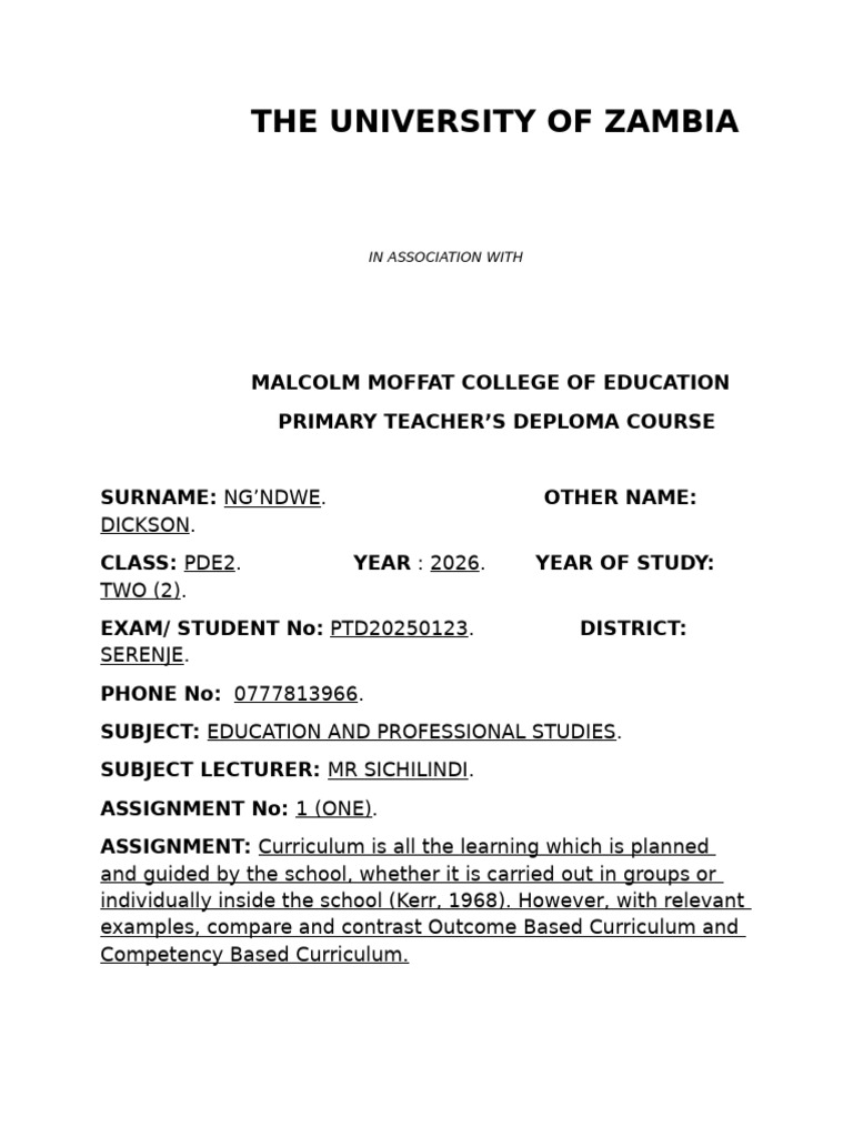 Eps Assignment Yr2 Document | PDF