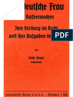 Siegel, Erich - Die Deutsche Frau im Rasseerwachen (1934, 44 S., Scan, Fraktur)