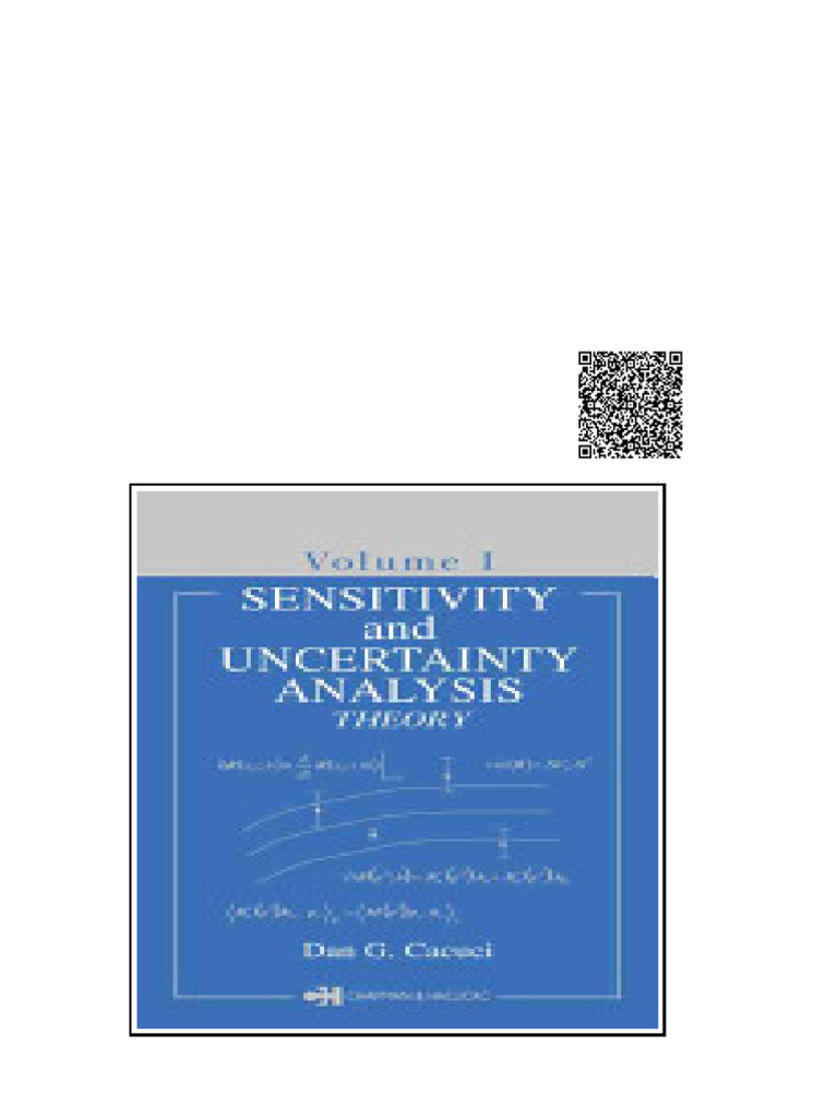 Sensitivity Uncertainty Analysis Volume 1 Theory 1st Edition Dan G ...