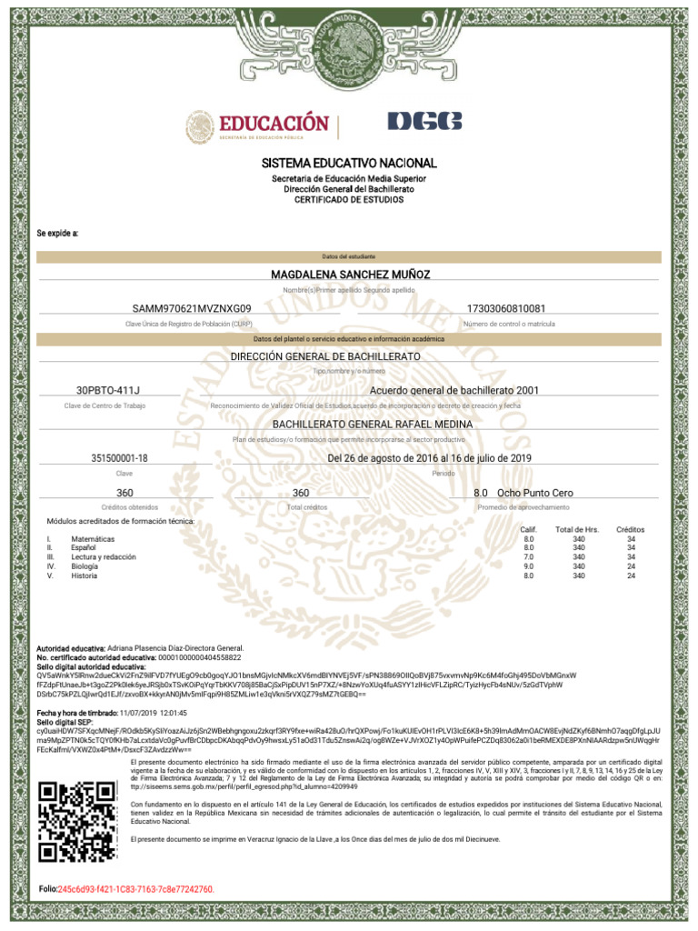 Certificado 1 | PDF
