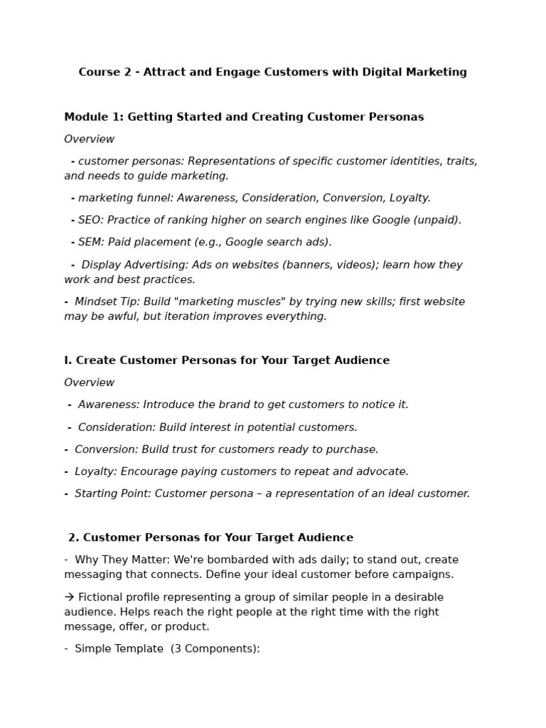 Course 2 | PDF