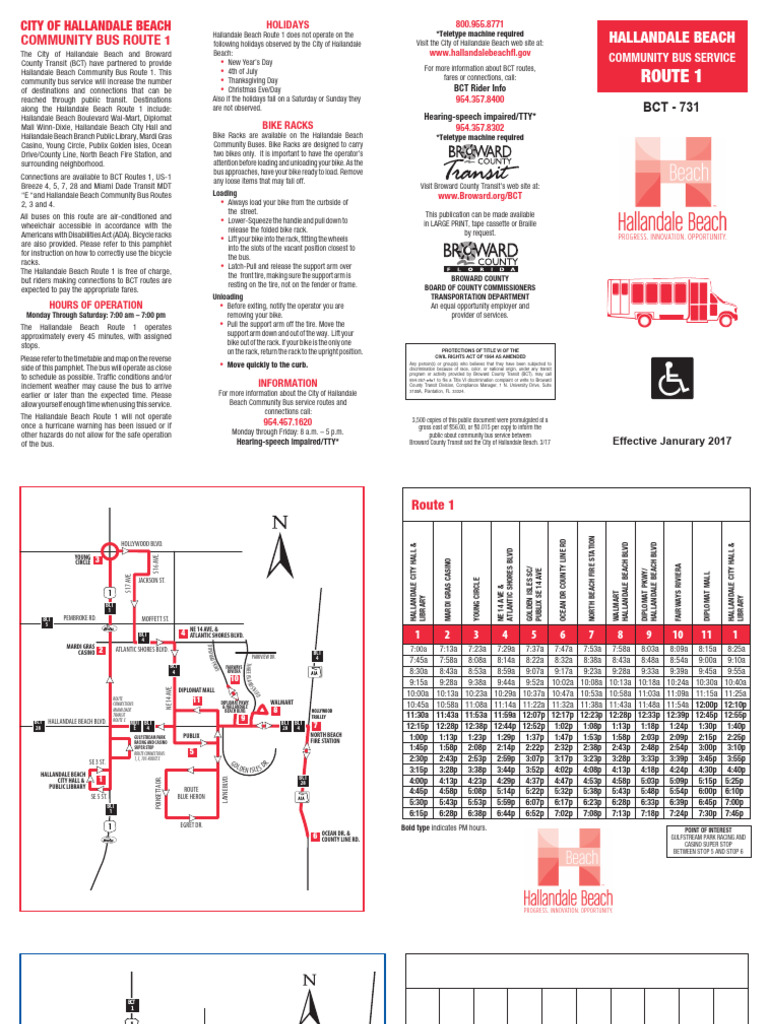 Community Bus Schedules - 201703311025051084 | PDF