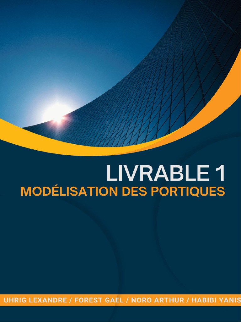Livrable 1 BATIMENT | PDF