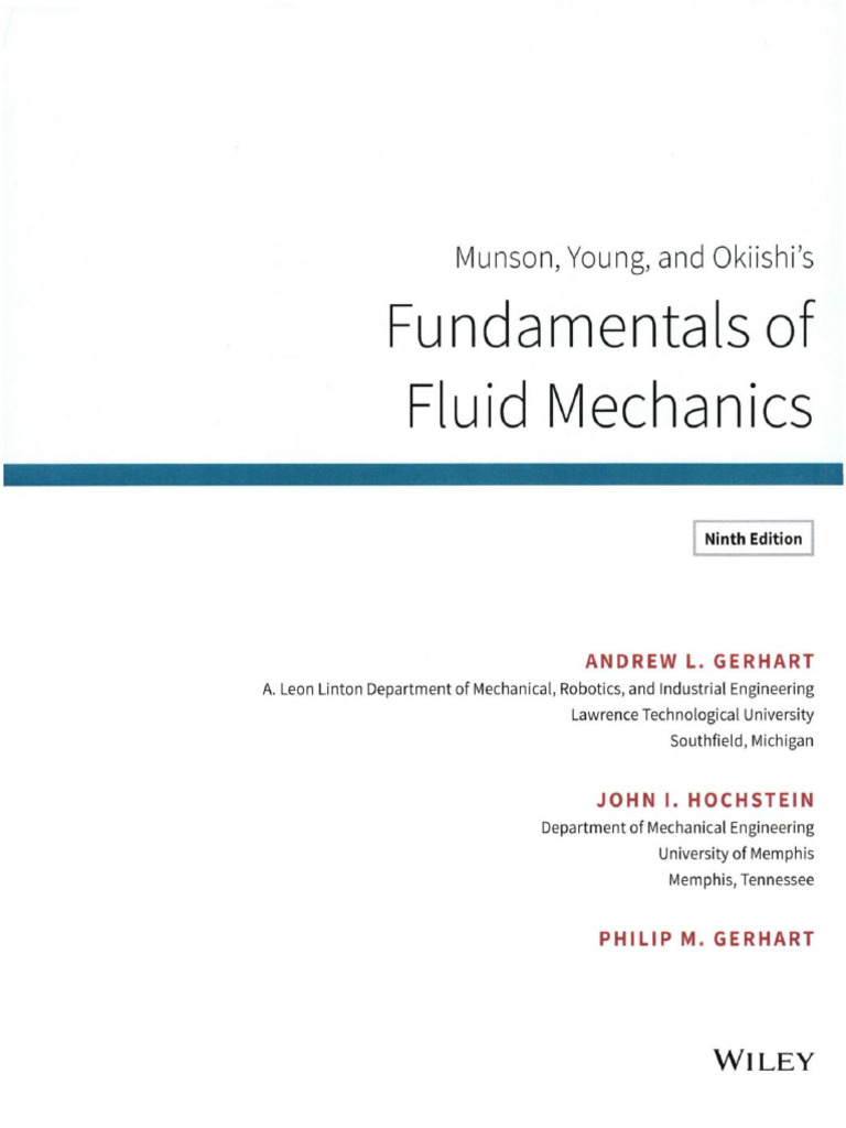 Fluid Mechanics Tables - Midterm | PDF
