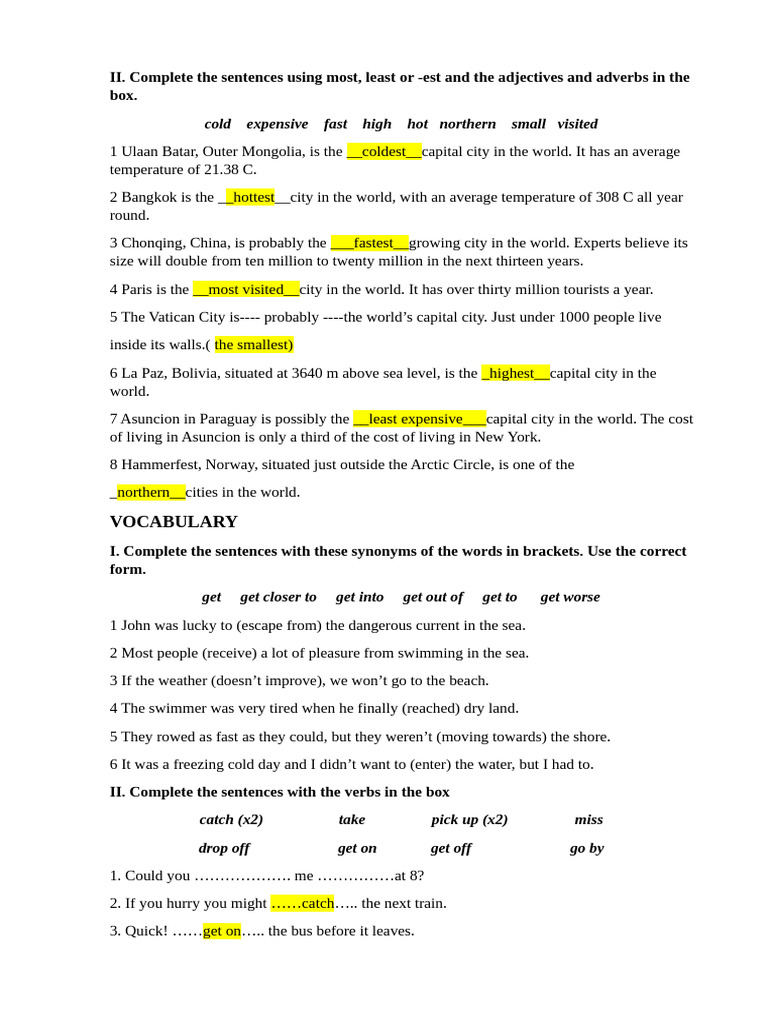 Ôn TA1 | PDF