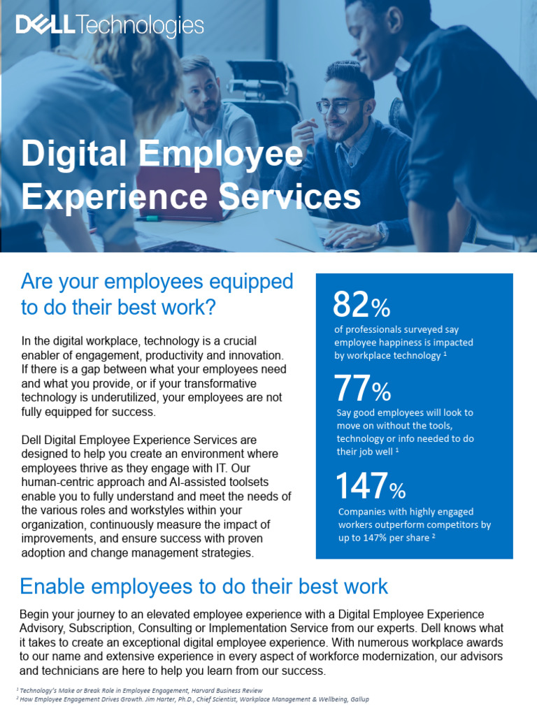 Digital Employee Experience Datasheet | PDF