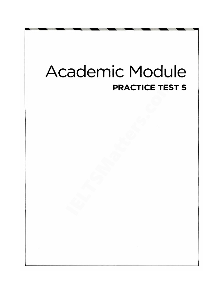 Ielts Mock Test 5 | PDF